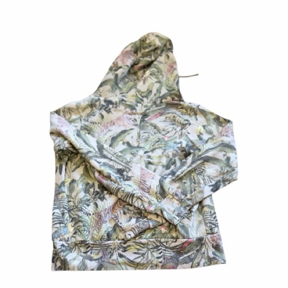 HTF Aviator Nation Jungle Full Zip  Hoodie Sand - Picture 3 of 6